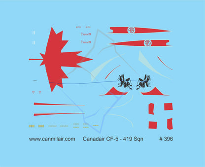 396 - Canadair CF-5 / CF-116 - 419 Sqn - 1989 Special "Bruce the Moose"