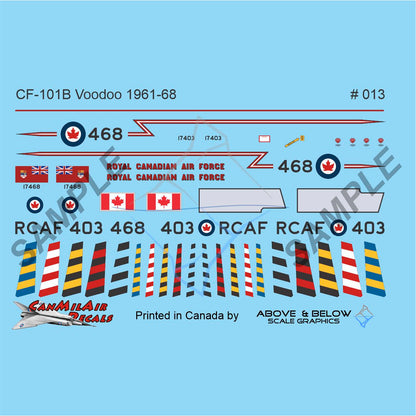 013 - McDonnell CF-101B Voodoo - 409 Sqn (1964)