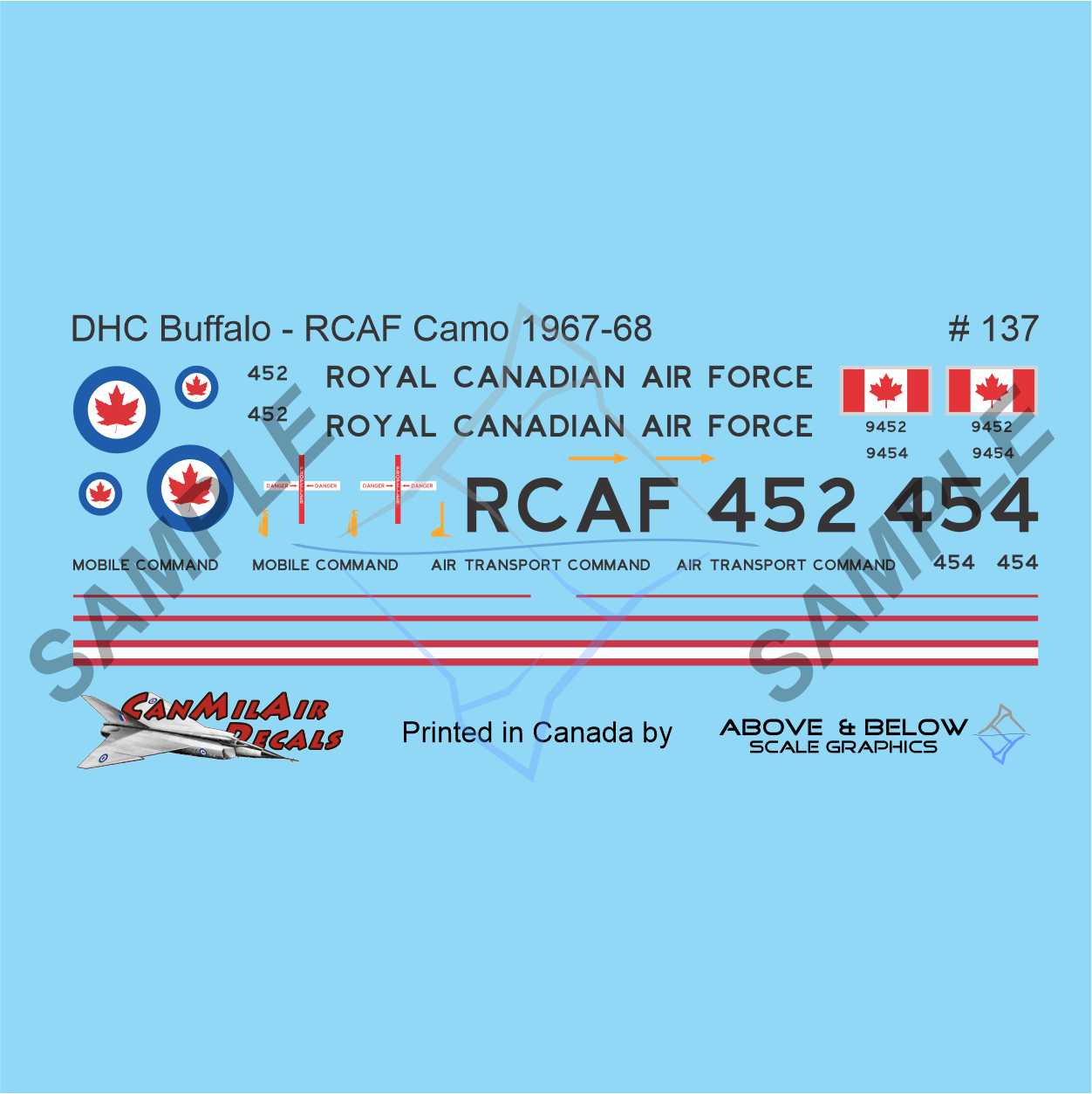 137 - DeHavilland Canada DHC-5 Buffalo - Camo New Leaf (1967-68)