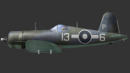 414 - Vought F4U Corsair II - Fleet Air Arm - Don Sheppard