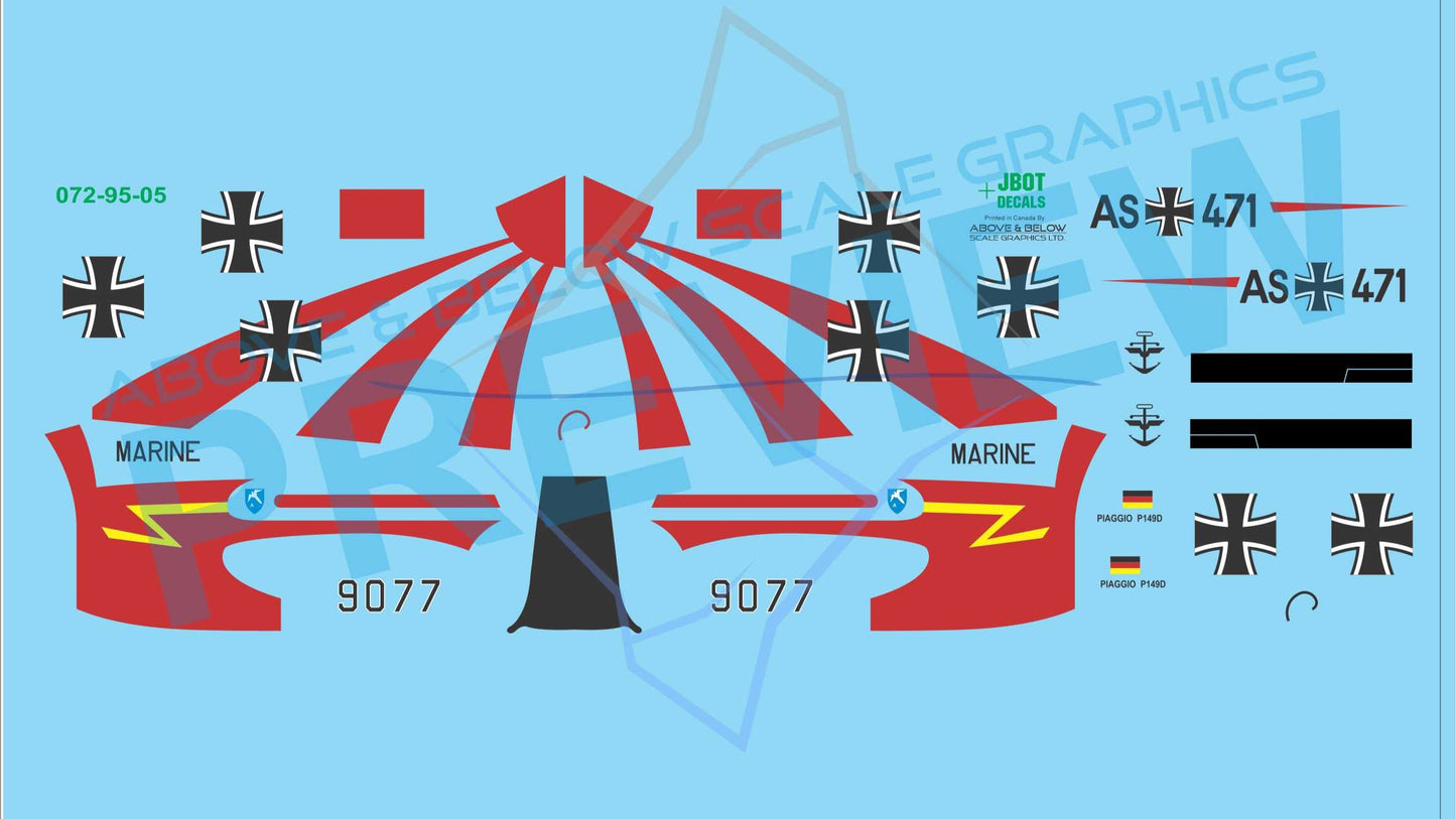 1037 - PIAGGIO P.149D - Luftwaffe
