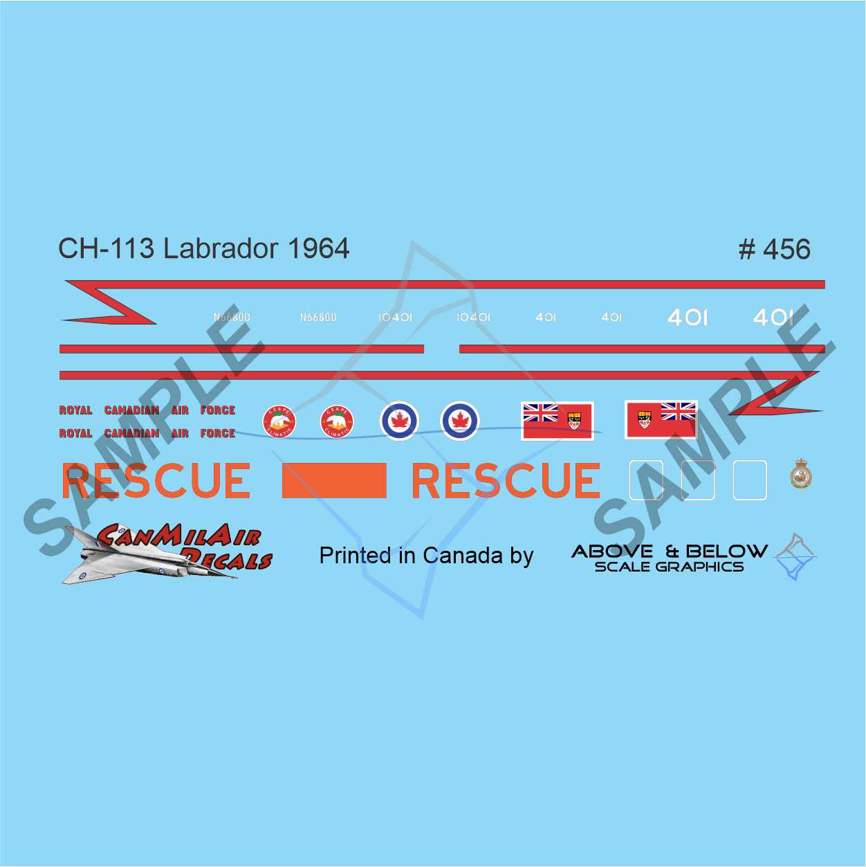 456 - Boeing-Vertol CH-113 Labrador - S/N: 10401 First Delivery (1964)