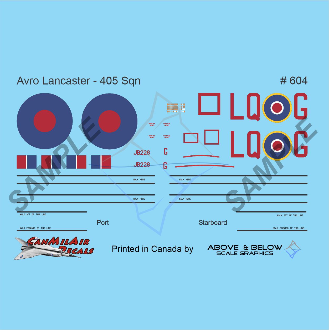 604 - Avro Lancaster B Mk.III - 405(P) Sqn (1943)