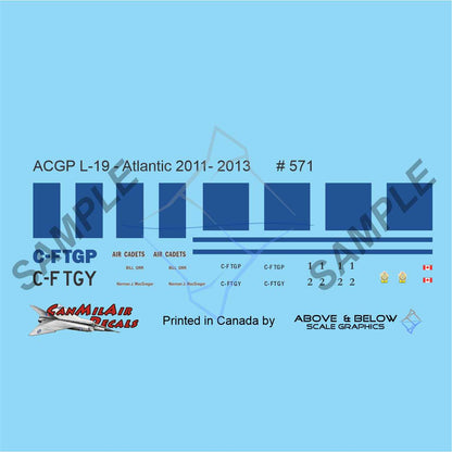 571 - Cessna L-19A/E - ACGP Atlantic Region (2011-2013)