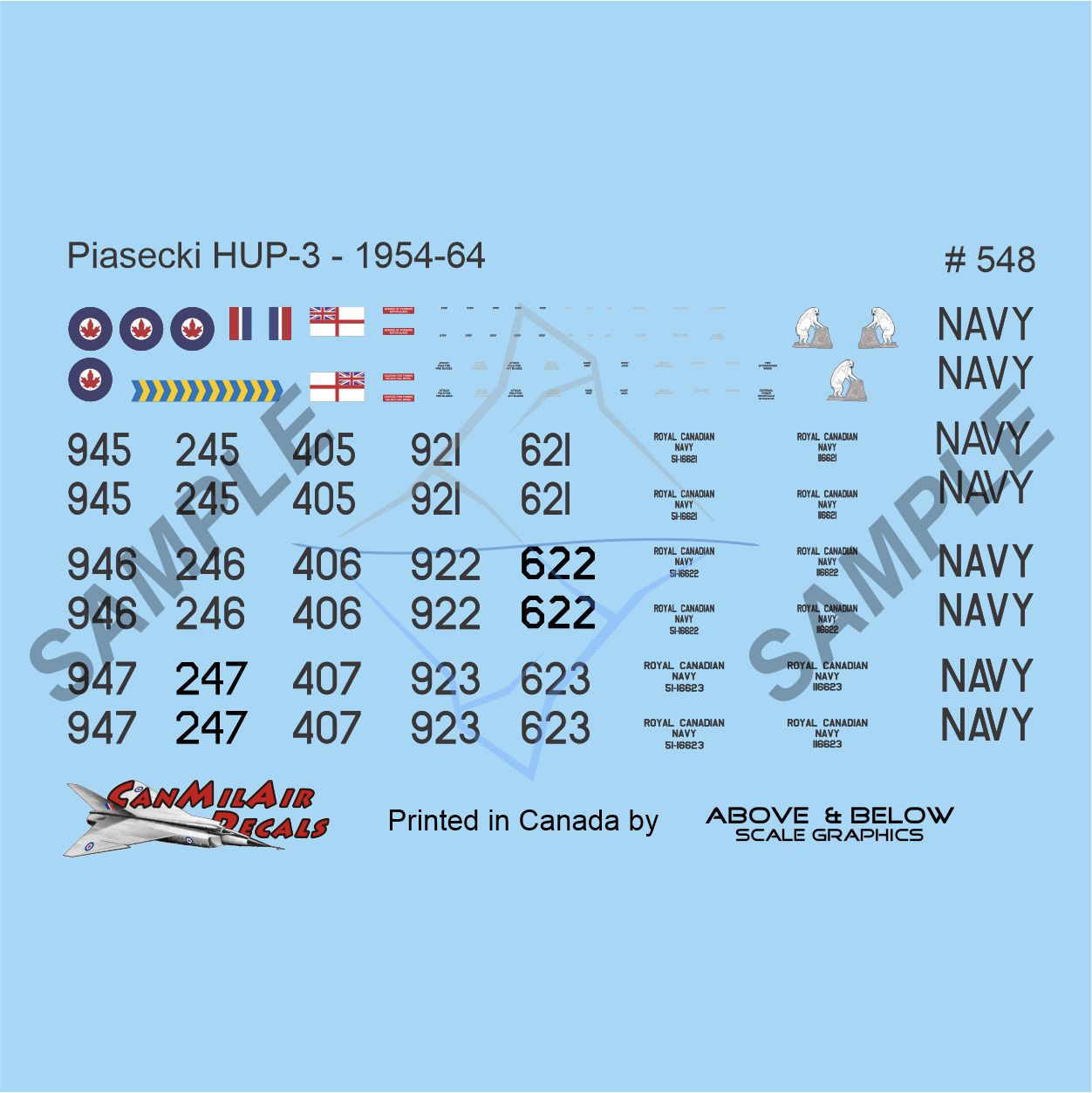 548 - Piasecki HUP-3 Retriever - RCN (1954-1964)