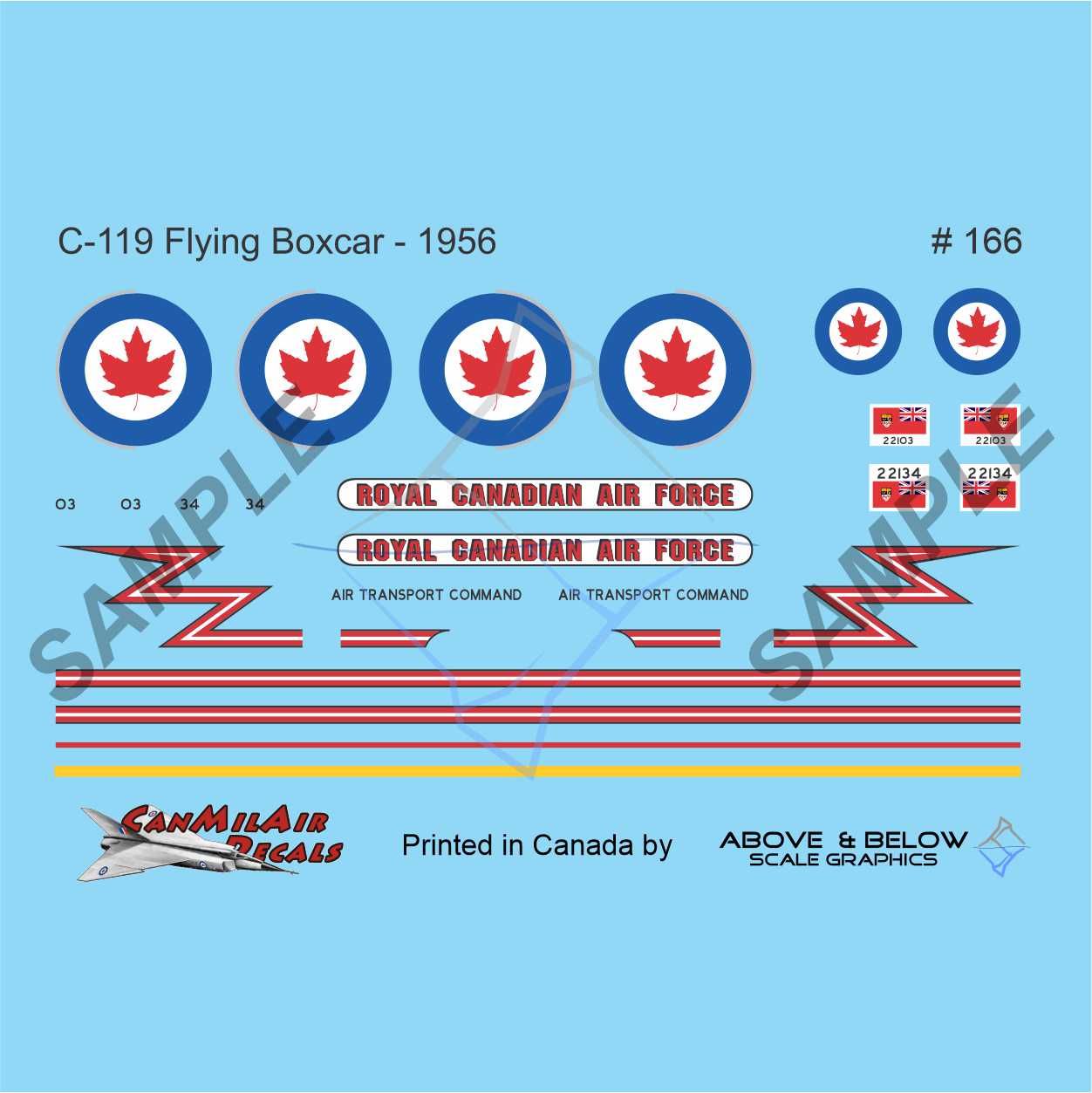 166 - Fairchild C-119 Flying Boxcar - Mid AB+3 Era (1956)