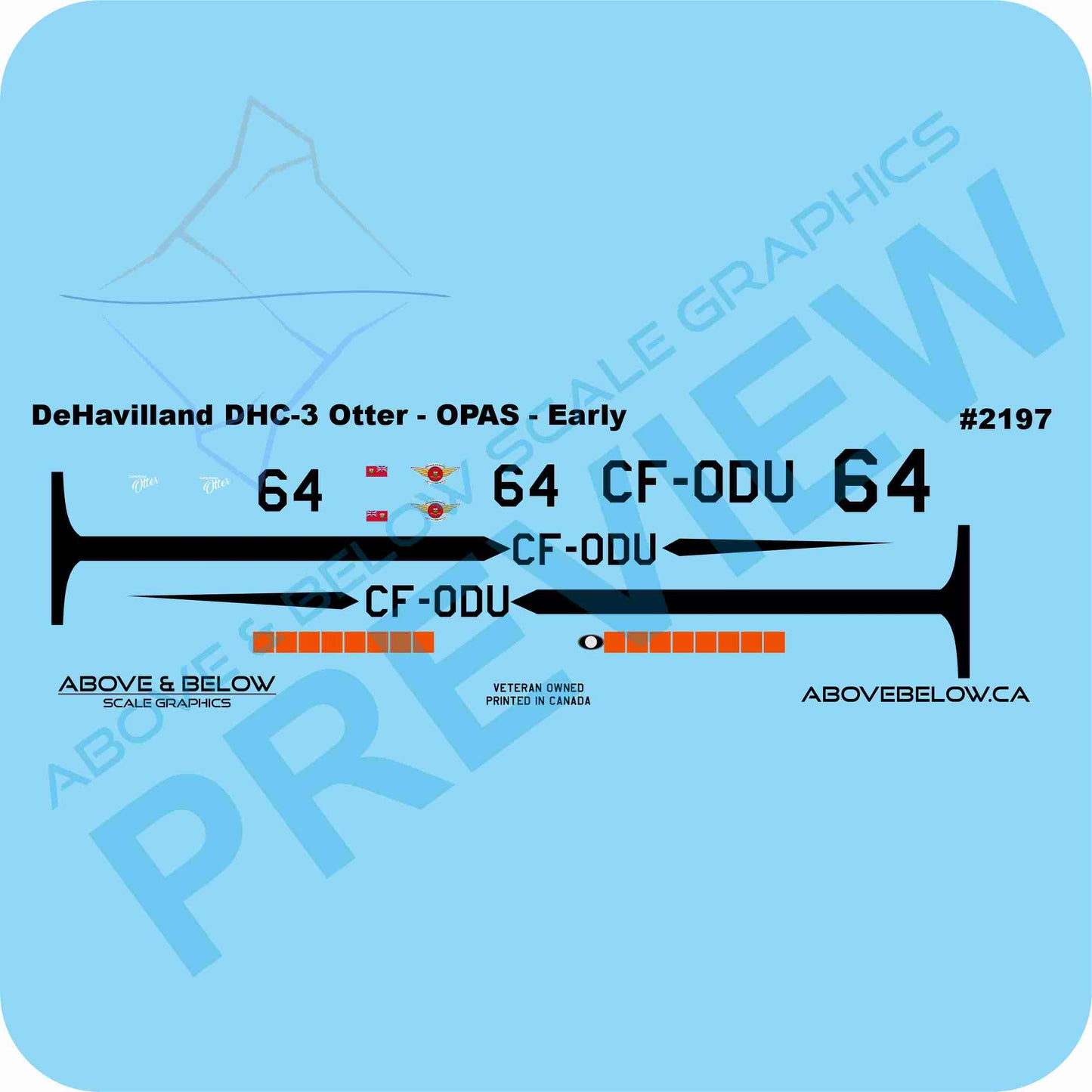2197 - DeHavilland DHC-3 Otter - Ontario Provincial Air Service (Early)