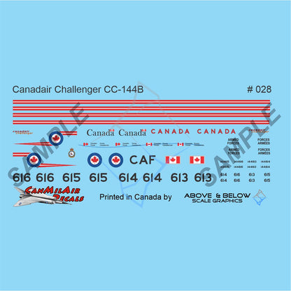 028 - Canadair Challenger 601 / CC-144 - FIP (1985-95)
