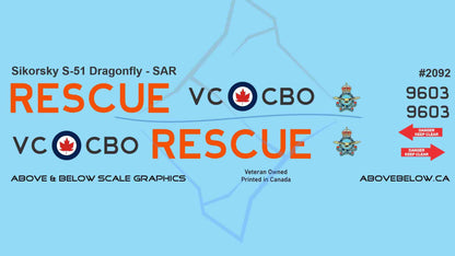 2092 - Sikorsky S-51 Dragonfly SAR (VC Era King's Crown)