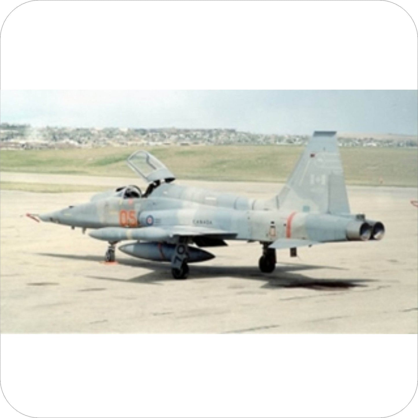 187 - Canadair CF-5D / CF-116 Freedom Fighter - SYM - 419 Sqn Aggressor (1984)