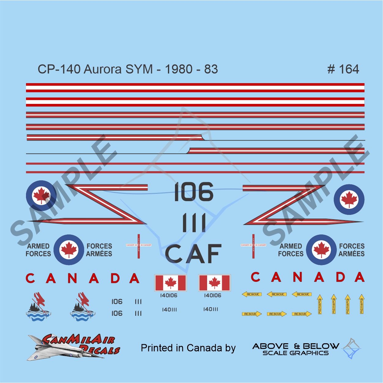 164 - Lockheed CP-140 Aurora- 405 SQN - SYM (1980-83)