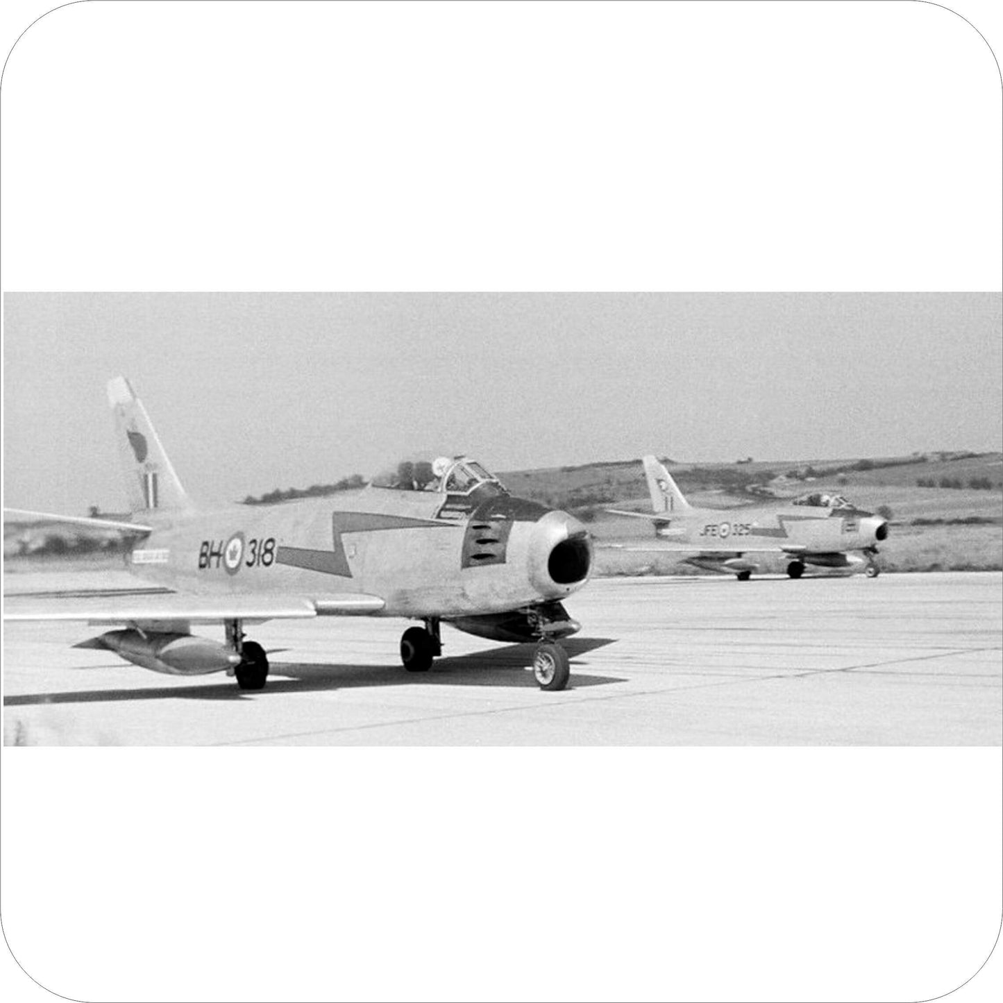 349 - Canadair Sabre Mk.2 - 430 Sqn - WC Frank 'Stocky' Edwards