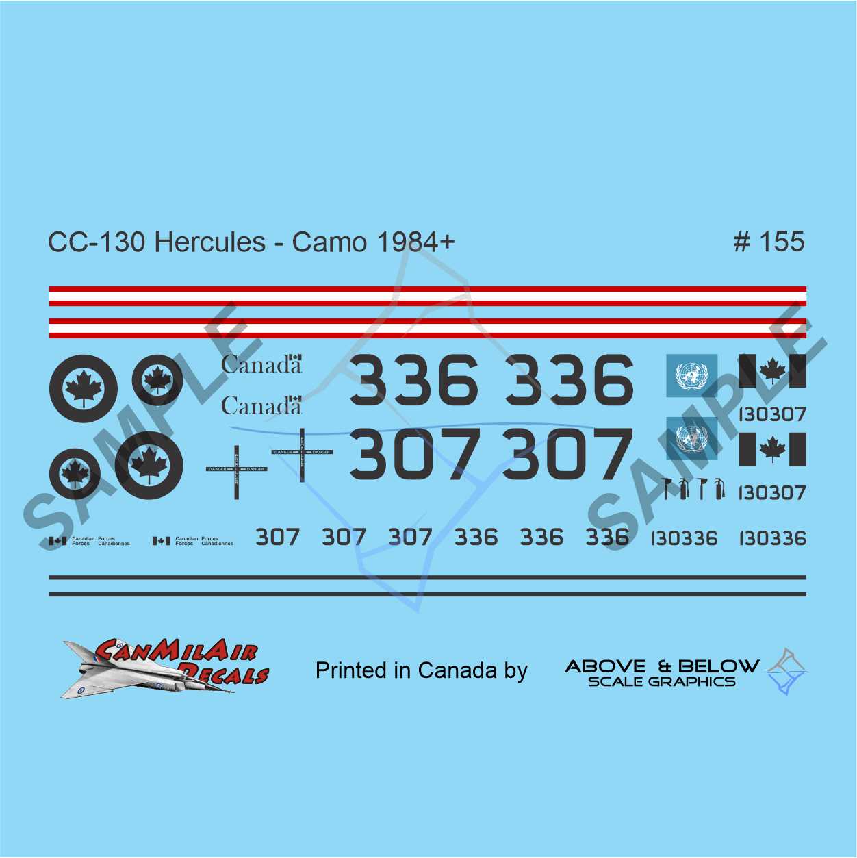 155 - Lockheed CC-130E/H Hercules - FIP Camo (1984-2018)