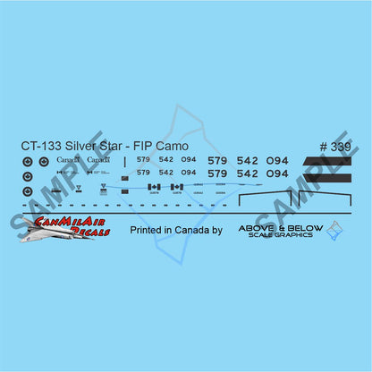 339 - Canadair CT-133 Silver Star - FIP Camo
