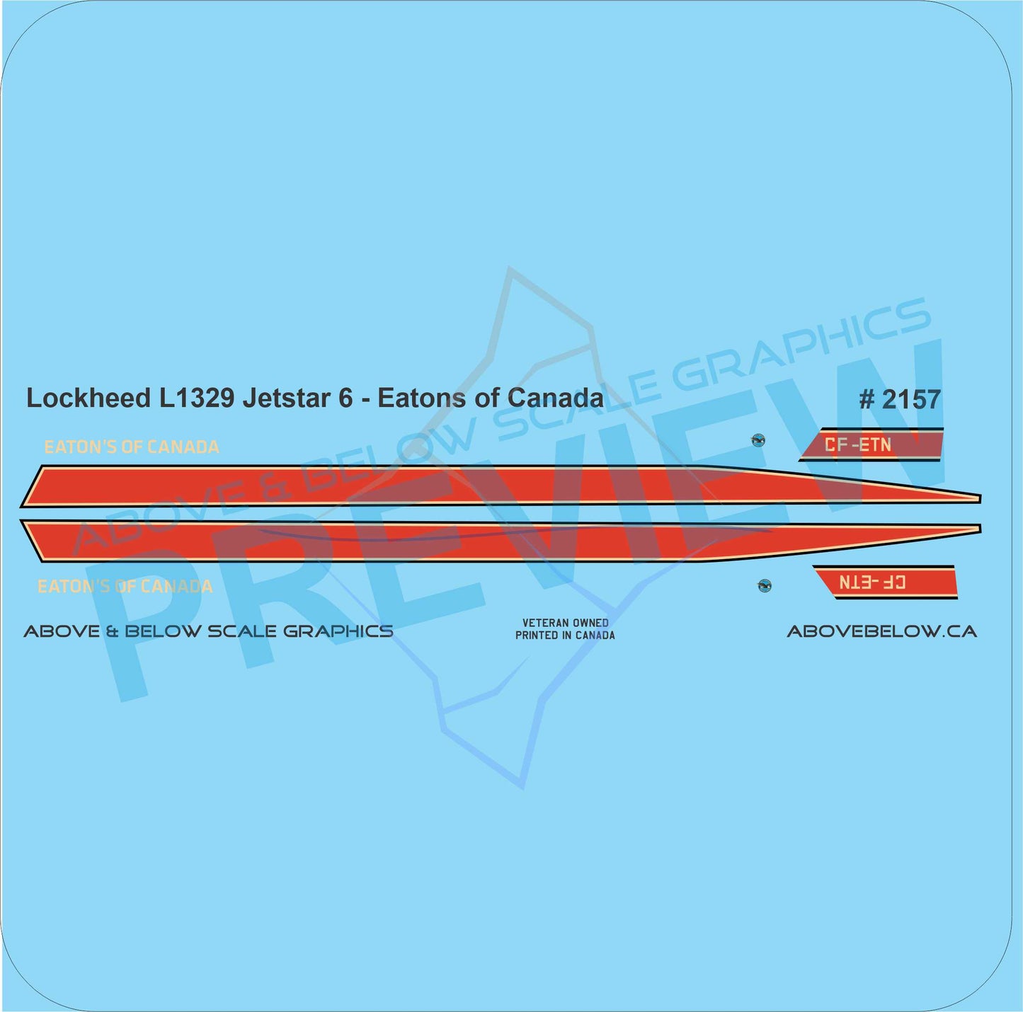 2157 - Lockheed L1329 Jetstar 6 - Eaton's of Canada