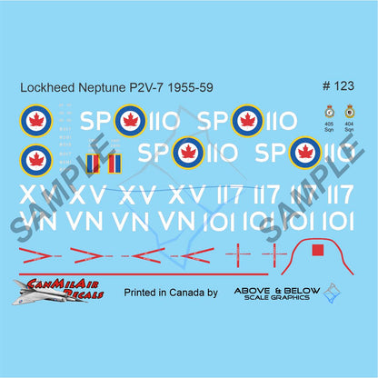 123 - Lockheed P2V-7 Neptune - AB+3 (1955-59)