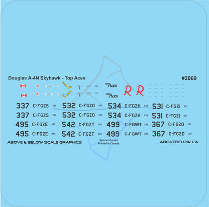 2069 - Douglas A4N Skyhawk - Top Aces Aggressor Sqn.