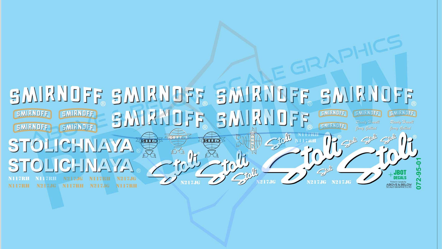 1033 - MIG-17 (SMIRNOFF AND STOLICHNAYA - 2 SCHEMES)