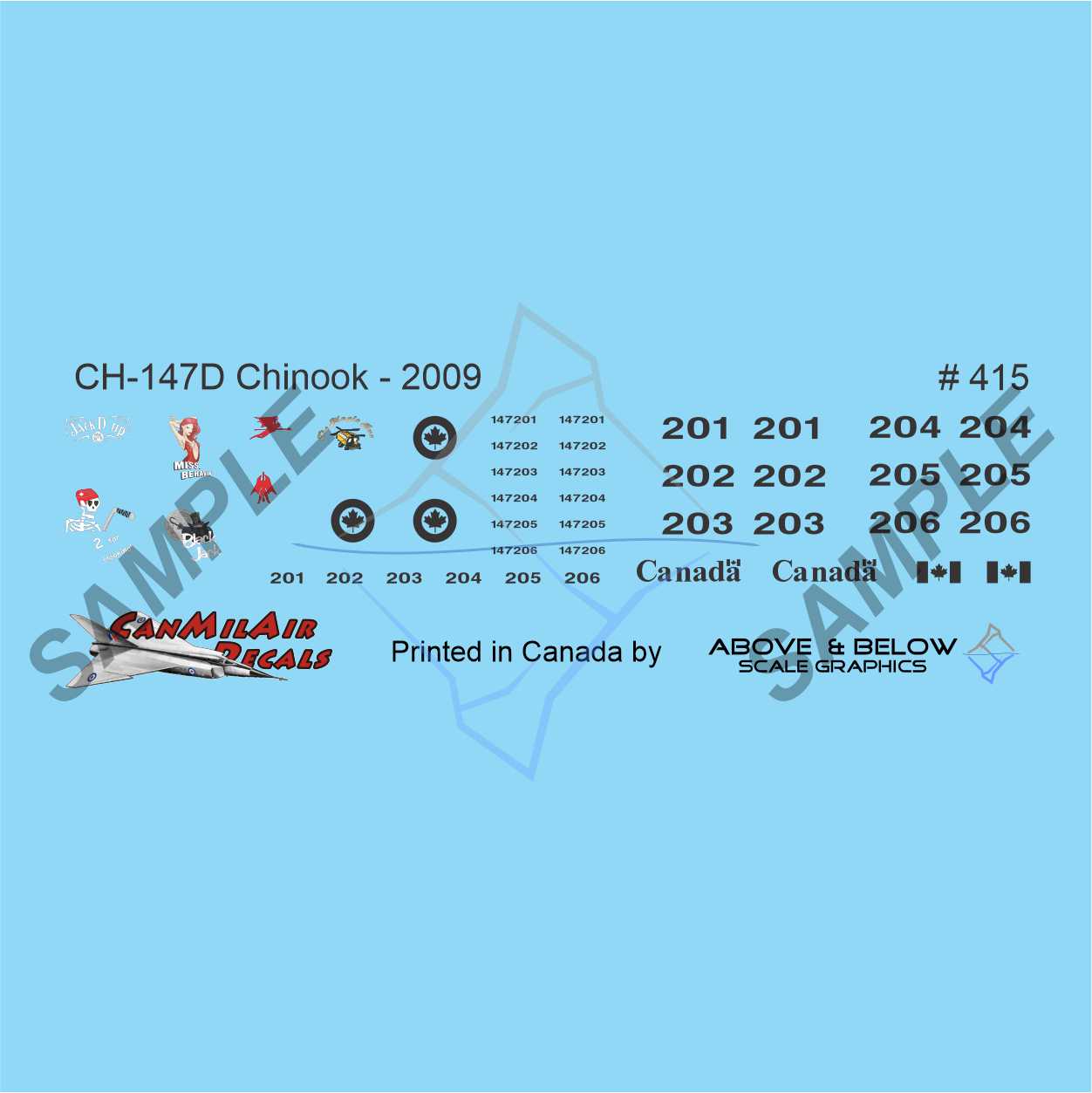 415 - Boeing CH-47D Chinook - FIP (2009)