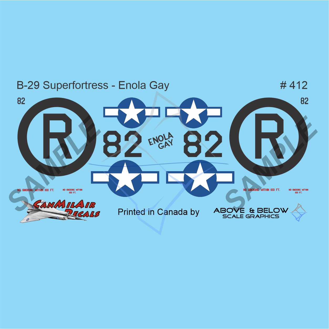 412 - Boeing B-29 Superfortress - USAF 509th Composite Group - "Enola Gay" (1945)