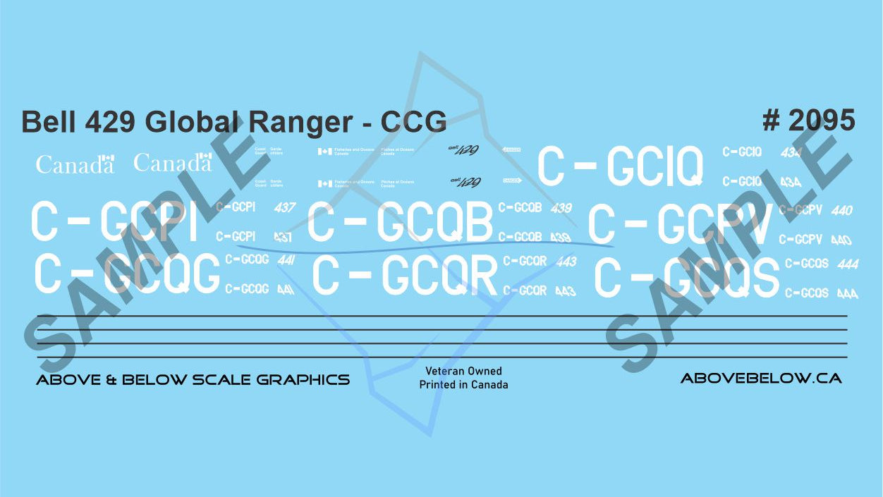 2095 - Bell 429 Global Ranger - Canadian Coast Guard