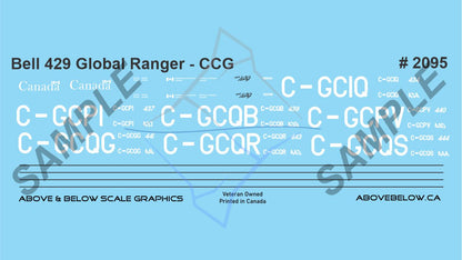 2095 - Bell 429 Global Ranger - Canadian Coast Guard
