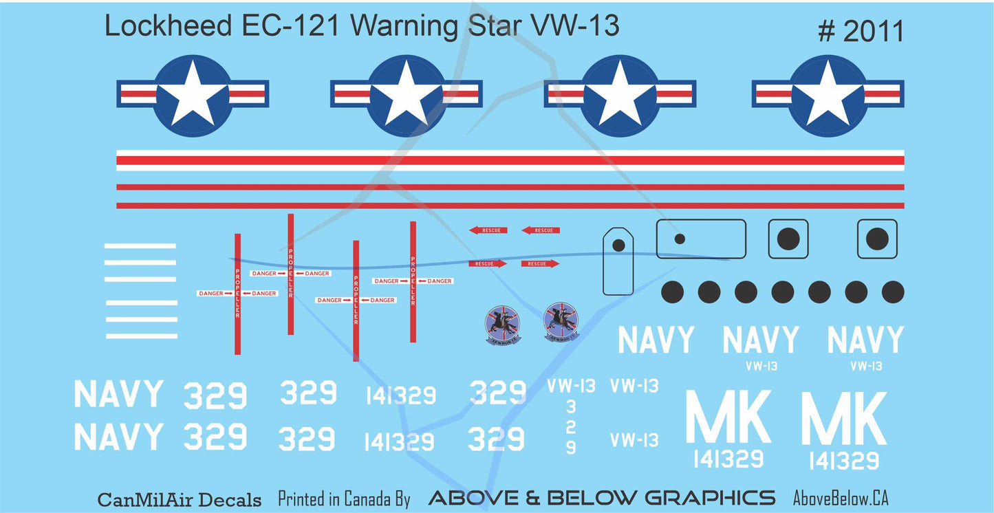 2011 - Lockheed Warning Star - VW-13 Squadron