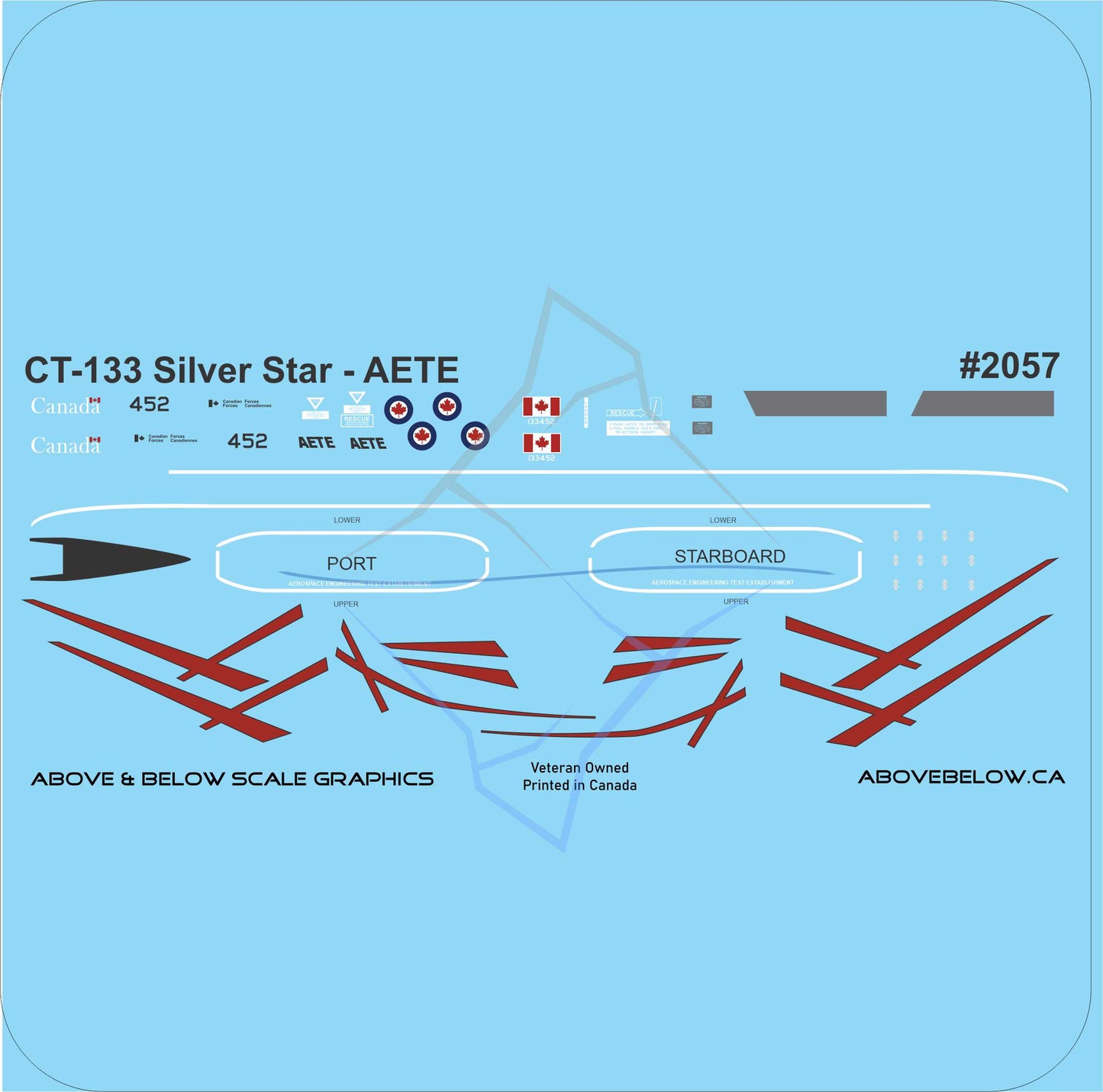2057 - Canadair CT-133 Silver Star - AETE