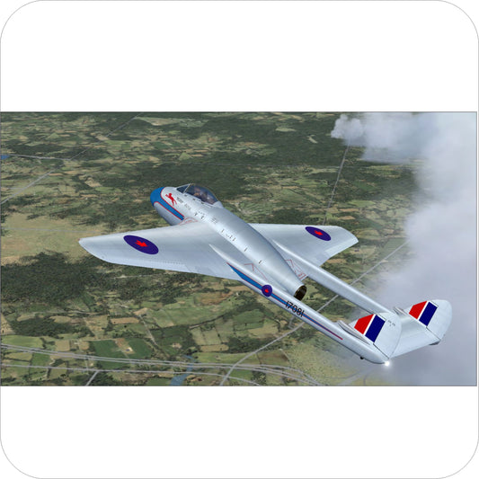 2019 - DeHavilland Vampire - 410 Sqn "Blue Devils" (1949)