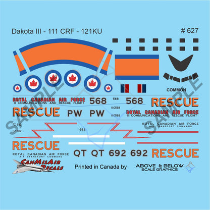 627 - Douglas Dakota III - Early SAR