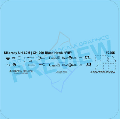 2255 - Sikorsky UH-60M / CH-260 Blackhawk *WIF*