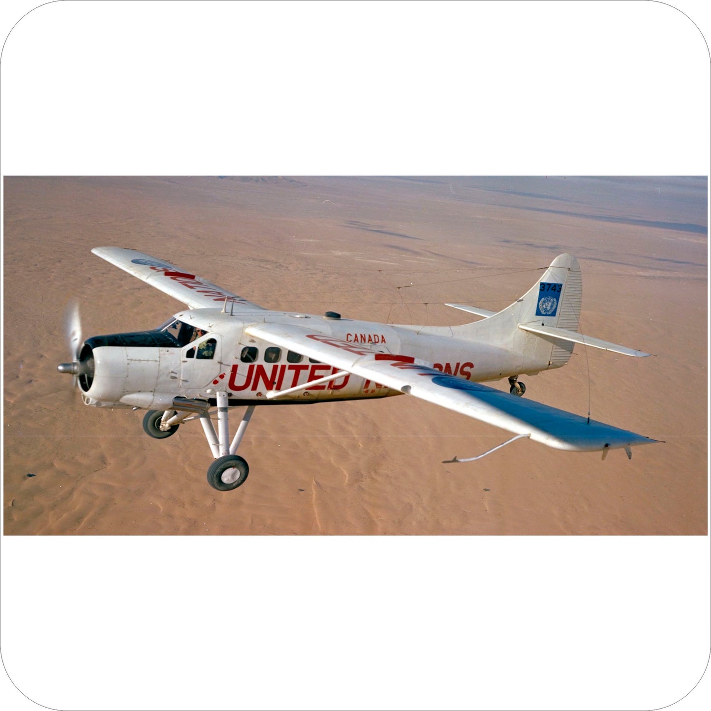 088 - DeHavilland Canada DHC-3 Otter - United Nations Standard Markings (1961)