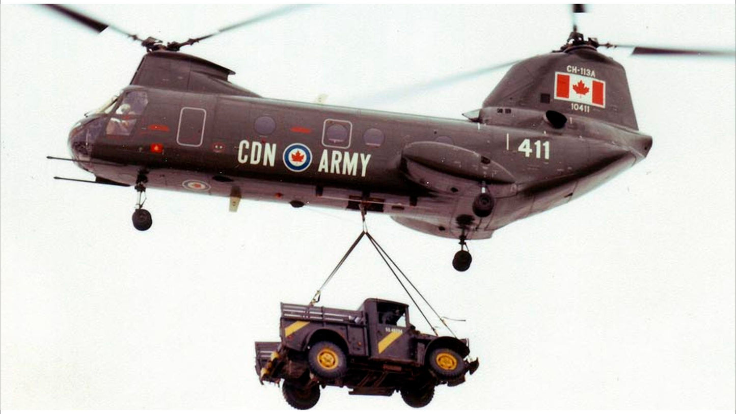 040 - Boeing Vertol CH-113A Voyageur - Canadian Army (1964-68)