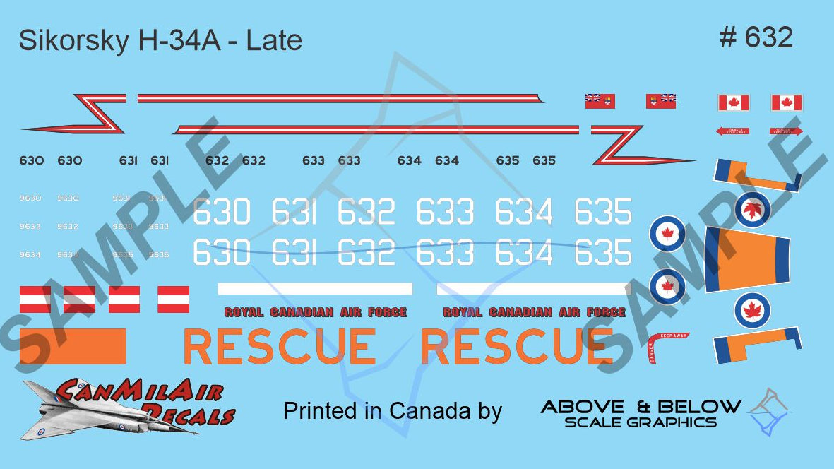 632 - Sikorsky H-34A / CH-126 Choctaw (1958-1971)