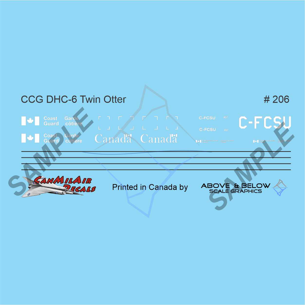 206 - DeHavilland Canada DHC-6 Twin Otter - Canadian Coast Guard
