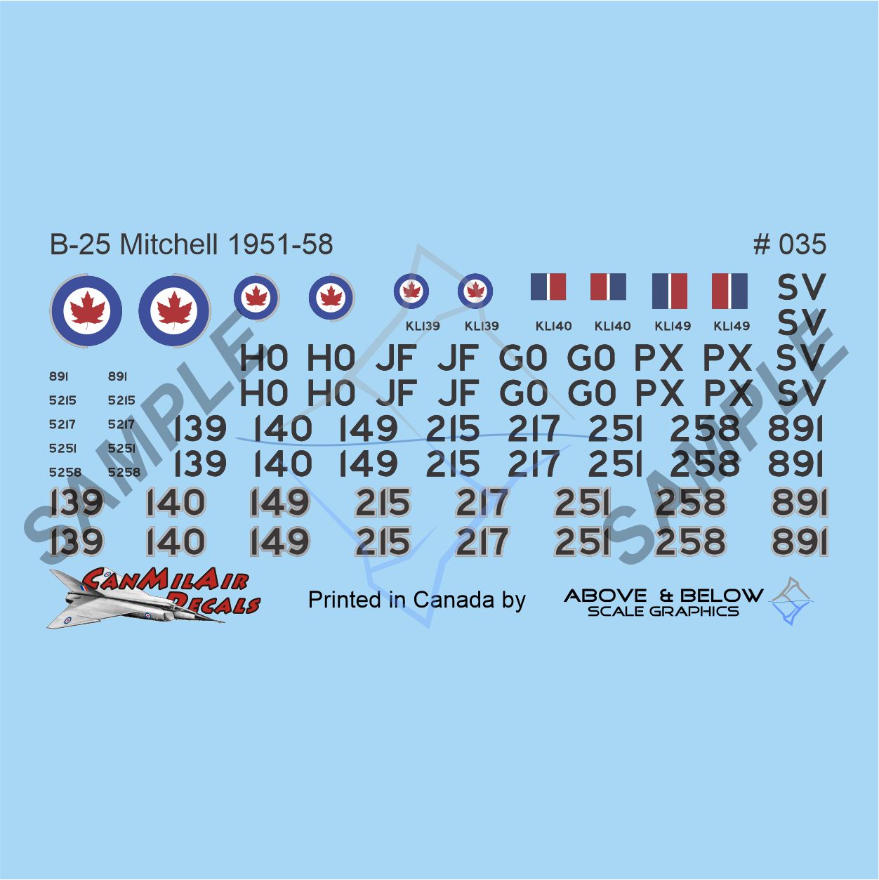 035 - North American B-25 Mitchell - AB+3 (1951-58)