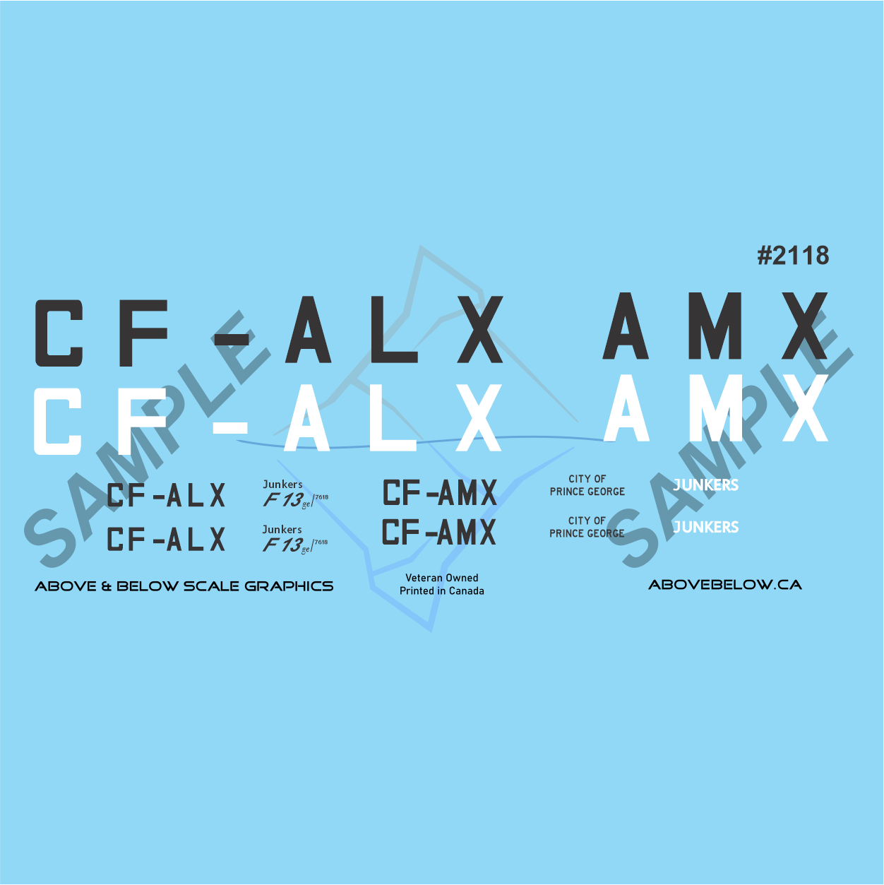 2118 - Junkers F13 - City of Prince George