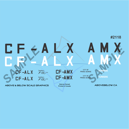 2118 - Junkers F13 - City of Prince George