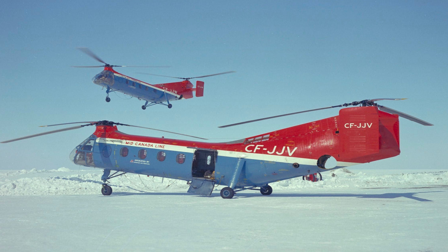 136 - Piasecki H-21A/B Flying Banana - Spartan Air Services MCL (1958-65)