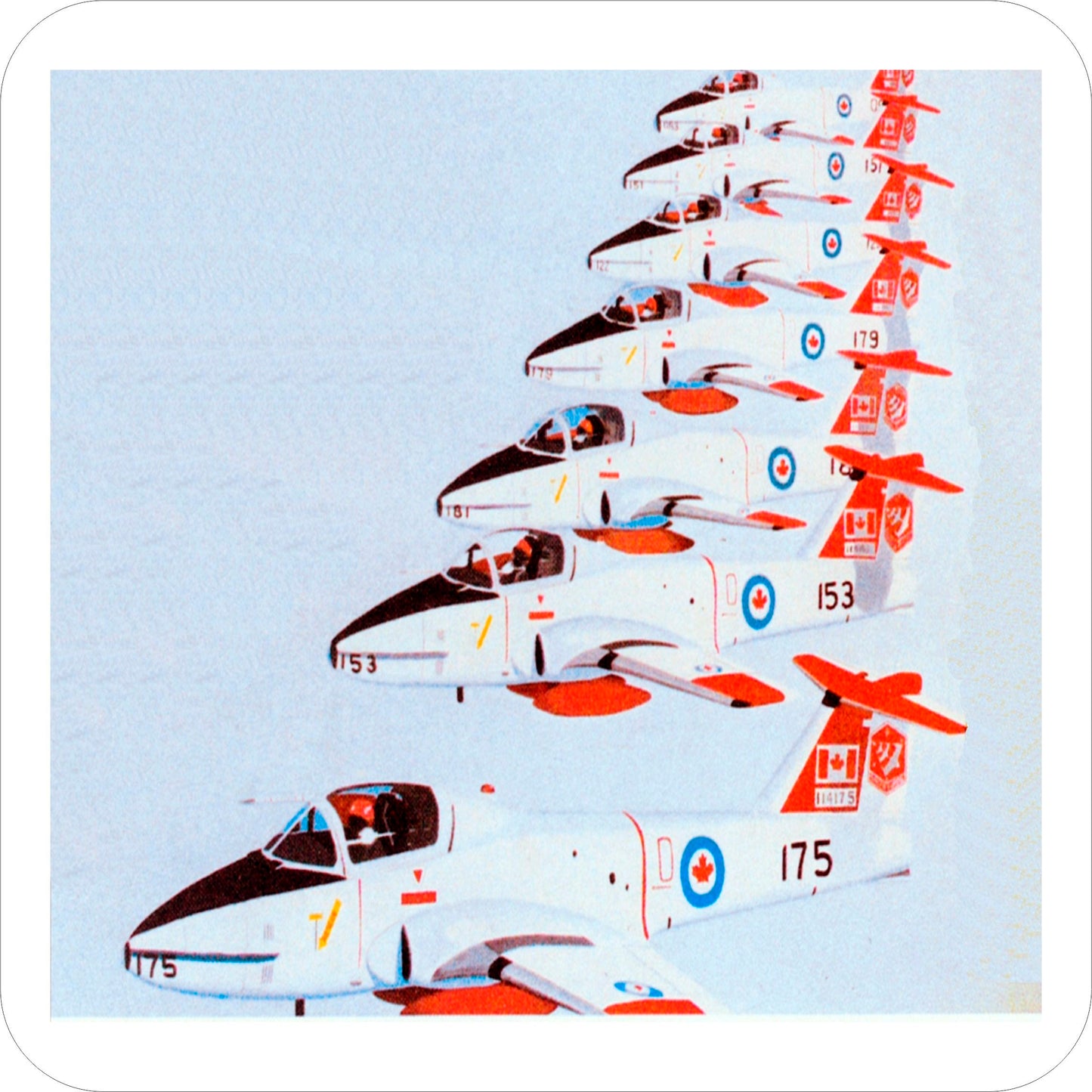 219 - Canadair CT-114 Tutor - CFFTS (1971/72) and Snowbirds (1973)