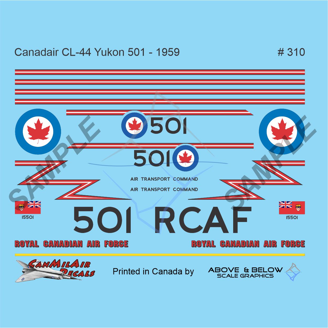 310 - Canadair CL-44 Yukon (1959) SN: 15501
