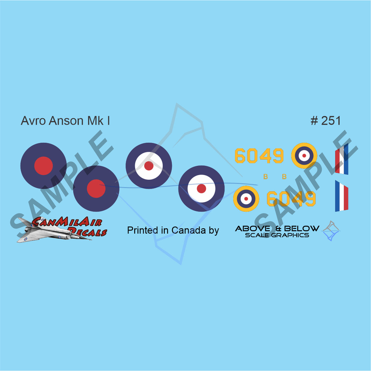 251 - Avro Anson Mk.I - BCATP Camo/Yellow