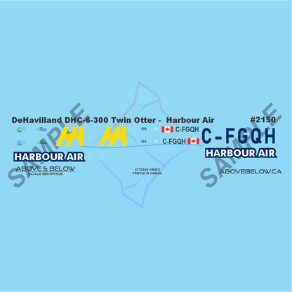 2150 - DeHavilland DHC-6-300 - Twin Otter - Harbour Air