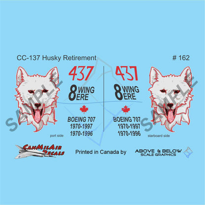 162 - Boeing CC-137 Husky - FIP Special Retirement Scheme  Add-ons (1997)