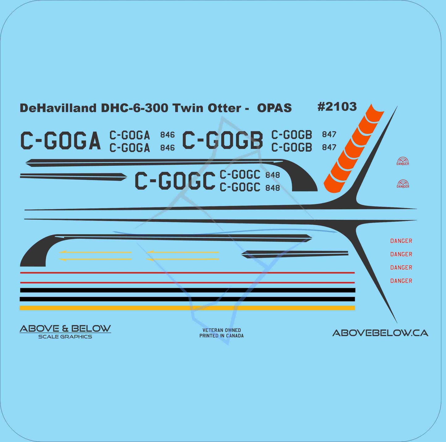 2103 - DeHavilland DHC-6-300 Twin Otter - OPAS