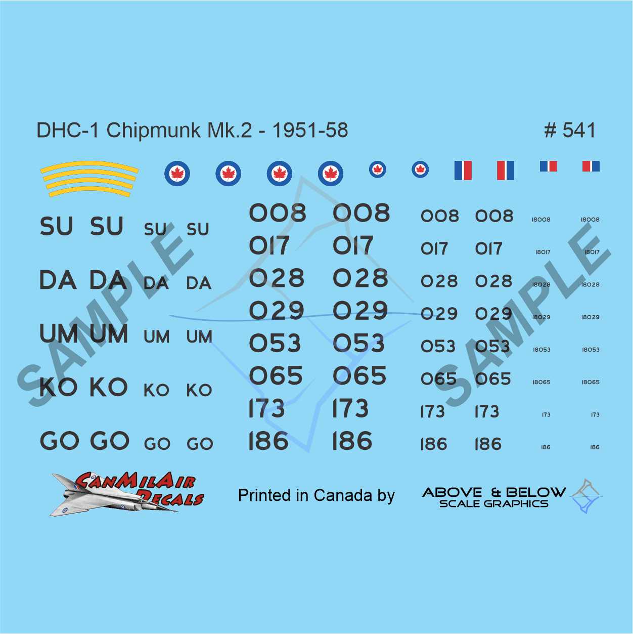 541 - DeHavilland Canada DHC-1 Mk.2 Chipmunk (1951-58)