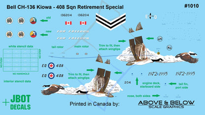 1010 - Bell CH-136 Kiowa - 408 Sqn - Retirement Scheme