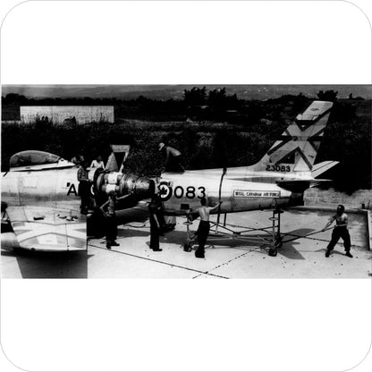 681 - Canadair Sabre Mk.5 - 413 Sqn, Exercise Carte Blanche, June 1955.