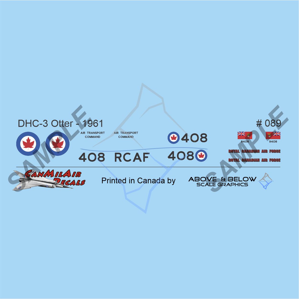 089 - DeHavilland Canada DHC-3 Otter - RCAF+3