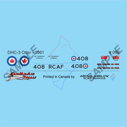089 - DeHavilland Canada DHC-3 Otter - RCAF+3
